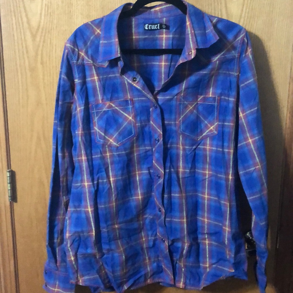 Cruel Girl button down